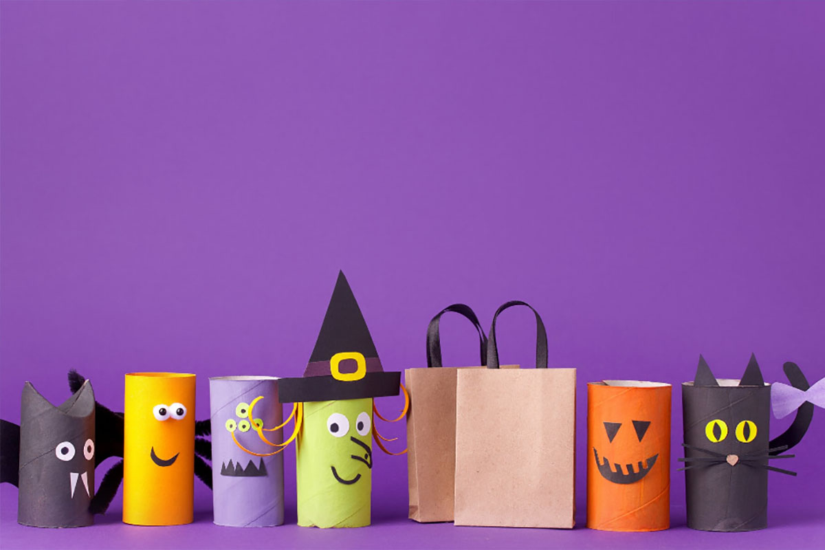 Best Halloween Craft Projects for Kids - Paint Craft Play